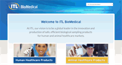 Desktop Screenshot of itlbiomedical.com