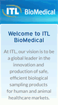 Mobile Screenshot of itlbiomedical.com